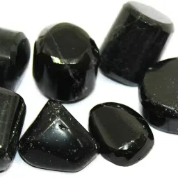 Black Tourmaline Natural Healing Crystal Tumble Stone Polished Round Crystal Stone-image-82