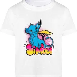 Disney By Miss and Chief Boys Printed Bio Finish Applique T-shirt-image-72