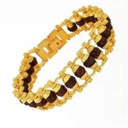Divine souvenirs Brown Alloy Bracelet-image-24