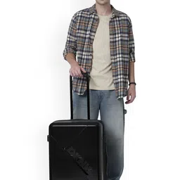DKNY YOUR CALL Range Black 26" Medium Hard Luggage-image-25