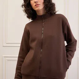 SASSAFRAS Women Fleece Tailored Jacket-image-59