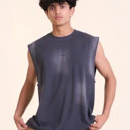 SIX5SIX Unisex Dyed Round Neck Cotton T-shirt-image-45