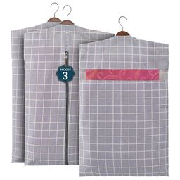Kuber Industries Grey Set of 3 Regular Multi-Utility Organisers-43