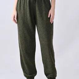 BAESD Women Mid-Rise Printed Jogger Trouser-picture-5