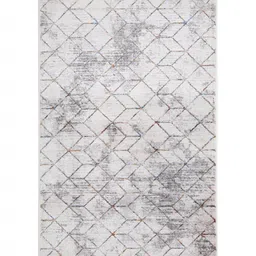 Sapana Carpet-Mats Grey Geometric No Shredding Polyester Carpet image 2