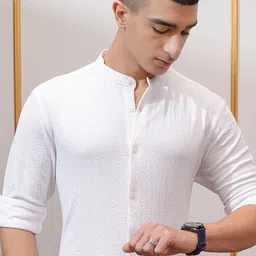 HIGHLANDER Men Opaque Casual Shirt-image-23