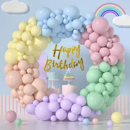 Special You 62pcs Blue & Pink Festive Decor-image-85