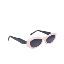 The Roadster Lifestyle Co Unisex UV Protected Oval Sunglasses ES_97056-31-RS-9273-11