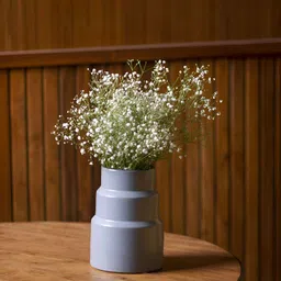 curiocasa Stair Master Blue Ceramic Flower Vase-42