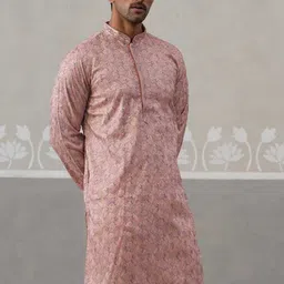 Anouk Men Embroidered Squinned Straight Kurta-picture-48