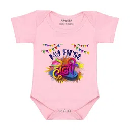 Arvesa My First HoliPrinted Romper-picture-48