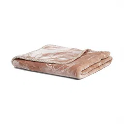 Monte Carlo Beige & Blue Cartoon Characters Mild Winter 600 GSM Single Bed Blanket-picture-46