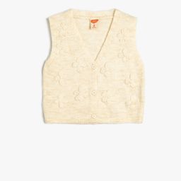 Koton Girls Floral Cardigan-picture-18