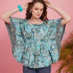 Boholyfe Oceanic groove kaftan Top-image-41
