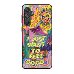QRIOH Space Trip Quirky Printed Samsung Galaxy M55 5G Silicone Back Case-image-88