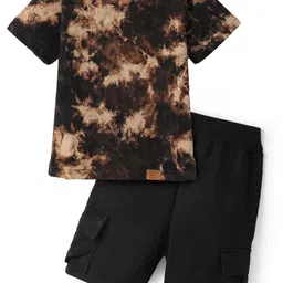 FUNKRAFTS Boys Dyed T-shirt with Shorts-image-10