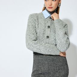 Koton Women Cable Knit Ribbed-image-33