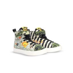 HOPUP Unisex Kids Colourblocked Slip-On Sneakers-image-75