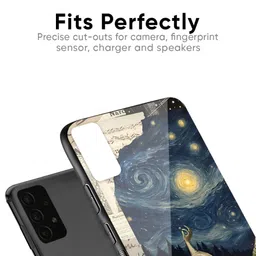 QRIOH Abstract Printed Oppo Find X8 Pro Wish Flare Glass Back Case Mobile Accessories image 3