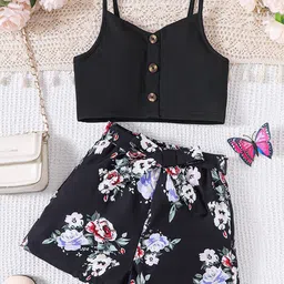 LULU & SKY Girls Top with Shorts-image-77