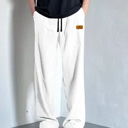 RAJOVATI Men Striped Loose Fit Trousers-picture-38