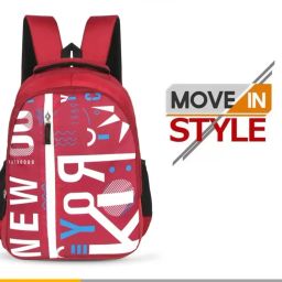 Stylish Daily Use Light Weight Trendy School & College Bag Unisex Waterproof Waterproof School Bag-image-0
