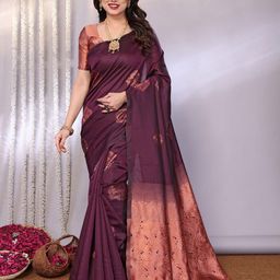 Styleveda Woven Design Banarasi Saree-image-30