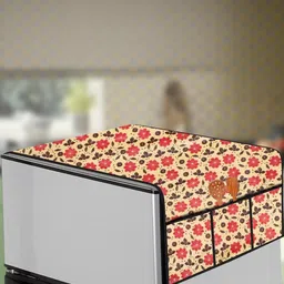 The Furnishing Tree Multi-Coloured Printed Refrigerator Cover-image-40