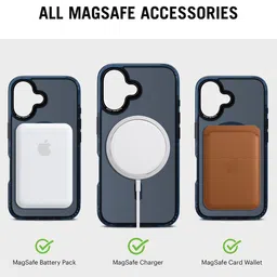 DailyObjects Solid Nimbus MagSafe iPhone 16 Plus Back Case image 5
