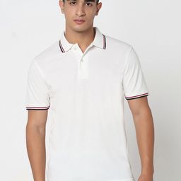 R&B Men Polo Collar Regular Fit T-shirt-image-91