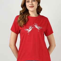 Sands of India Embroidered Cotton T-shirt-image-53