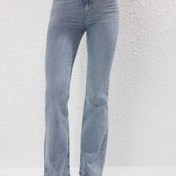 Trendyol Women Bootcut Mid-Rise Jeans-picture-10