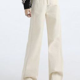 StyleCast Women Wide Leg High-Rise Light Fade Jeans-picture-11