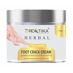 DRONTIKA Set Of 4 Pure & Natural Foot Crack Cream With Shea Butter - 100 g Each image 3