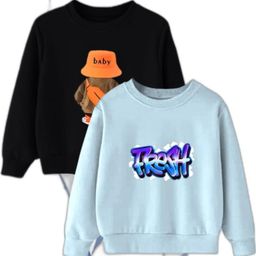 Joggers Park Kids-Unisex Multicoloured Cotton Sweatshirts-image-52