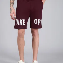Urban Dog Men Typography Printed Shorts-image-81