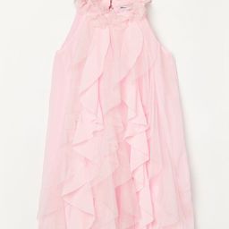 Fame Forever by Lifestyle Girls Halter Neck Ruffle A-Line Maxi Dress-picture-30