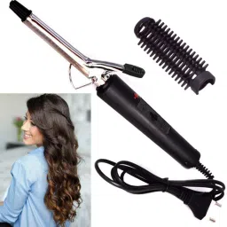 Jiyancreation Iron Rod Brush Styler Hair Care Curler Curl Curling Straightener Electric Hair Curler-image-33