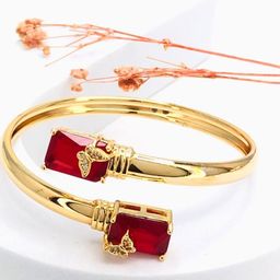 Jewelry Miguel Gold Alloy Bracelet-image-92