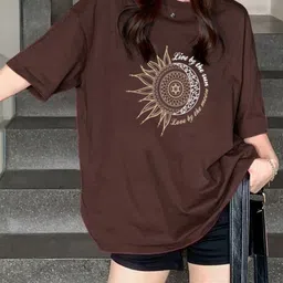 SZN Women Printed T-shirt-picture-1