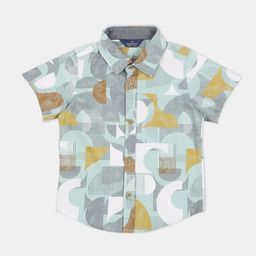 Infinity Boys Opaque Printed Casual Shirt-56