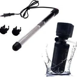WP 1000 F 3 in 1 internal filter with 100 watt heater rs combo pack Aquarium Tool-image-11