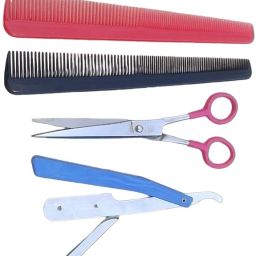 6 Inch Hair Pure Reti Cutting Barber Scissor Cutting Combo Scissors-16
