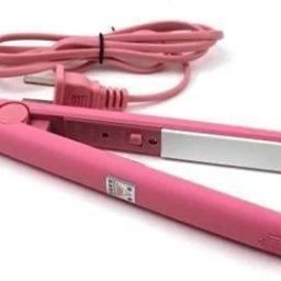 Trioflextech Pink Mini Portable Hair Straightener Personal Care Appliance Combo-image-0
