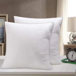 by Kuber Industries Microfibre Solid Cushion Pack of 2-image-2