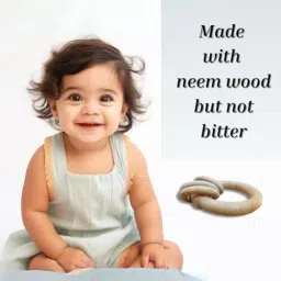 craft corner Bangle Wooden Teether That Rattles Teether image 4
