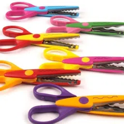 Good Quality Zig Zag/Wave Scissors (Pack of 6) Scissors-image-23