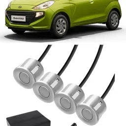 EB195 White Car Reverse Parking Sensor with LED Display 4 Sensor G195 Parking Sensor-picture-22