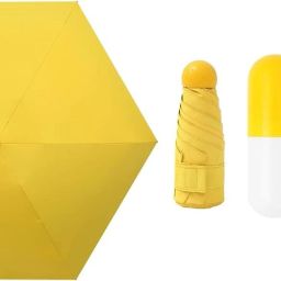 Portable Mini Umbrella for Sun Protection, Rain | Foldable Pocket Capsule Umbrella-image-8