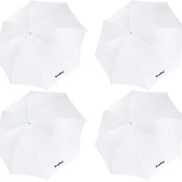 Prolite Studio Standard Umbrella Diffuser (18-inch) for Photography Speedlite Flash, Continuous Light (Sungun, Porta) Videography (Pack of 4) White Reflector Umbrella-image-5